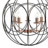 5Lt Pendant Black & Copper