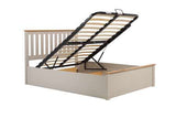 PHOTB5PEGV4 King Ottoman Bed Pearl Grey
