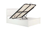 PHOTB46WHTV4 Double Ottoman Bed White