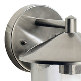 Outdoor Wall Light Stainless Steel Glass Ip44