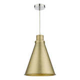 POT8642 Easy Fit Pendant Aged Brass