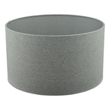 PYR1839 Grey Linen Drum Shade 46Cm
