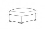 Chaise End Footstool