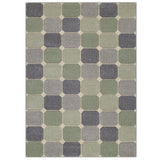 Rug Green/Grey/Cream