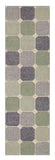 Rug Green/Grey/Cream