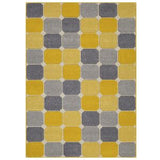 Rug Yellow /Grey/Cream