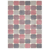 Rug Pink/Grey/Cream