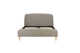 QUEB46GRYV2 Double Bed Grey