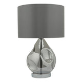 QUI4210 Table Lamp Smoked Glass With Shade