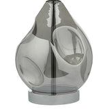 Table Lamp Smoked Glass With Shade