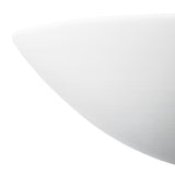 Ceramic Wall Washer White Unglazed