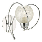 RAF0750 Wall Light Polished Chrome Glass