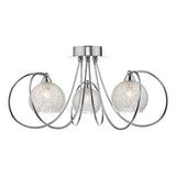 RAF5350 3 Light Semi Flush Polished Chrome