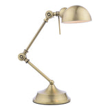 RAN4075 Task Table Lamp Antique Brass