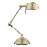 Task Table Lamp Antique Brass
