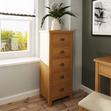 5 Drawer Narrow Chest