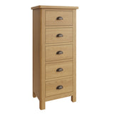 5 Drawer Narrow Chest