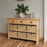 3 Drawer 6 Basket Cabinet