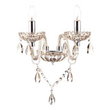 RAP0906 Double Wall Bracket Champagne Crystal