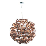 RAW1264 12 Light Pendant Brushed Copper