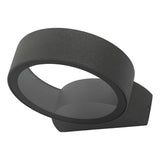 Outdoor Wall Light Matt Grey Glass Ip65 Led