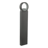 Outdoor Post With Round Light Anthracite Ip65 Led