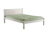 Double Bed White