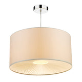 RIT6533 Non Elec Pendant 2 Tone Cream (Multipack)