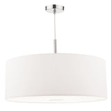RON172 3 Light Pendant 60Cm White