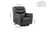 REGRRBLK Rise & Recline Chair Black