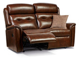 Small Rechargeable Powered Reclining 2-seater