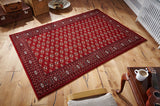 Royal Classic 100% New Zealand Wool Rug in Bokhara Red