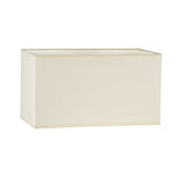 Cream Cotton Rectangle Shade 34Cm