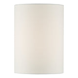 S1061 Ivory Cotton Cylinder Shade 13Cm