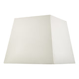 S1101 Ivory Faux Silk Tapered Square Shade 37Cm