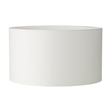 S1124 Ivory Cotton Drum Shade 25Cm