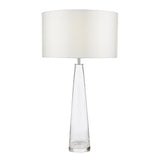 SAM4208 Table Lamp Clear Glass Base Only