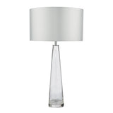 Table Lamp Clear Glass Base Only