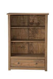 1 Drawer Bookcase Distressed Pine