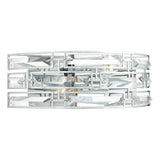 SEV0950 2 Light Wall Light Crystal Polished Chrome