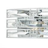 2 Light Wall Light Crystal Polished Chrome