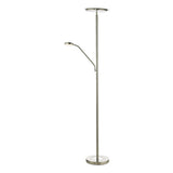 SHE4946 Shelby Mother & Child Lamp Satin Nickel LED