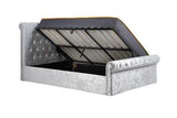 SIESO5STE King Ottoman Bed Grey