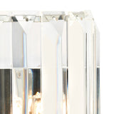 Wall Light Polished Chrome Crystal