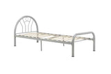 SOLB3 Single Bed Silver