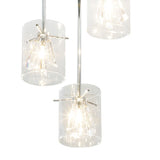 3 Light Semi Flush