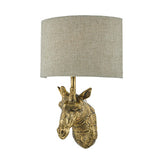 Giraffe Wall Light Gold With Shade