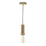 1 Light Suspension Bronze