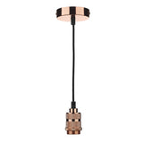 SP8664 1 Light E27 Decorative Suspension Copper