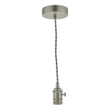 SPB0161 1 Light Antique Chrome E14 Suspension